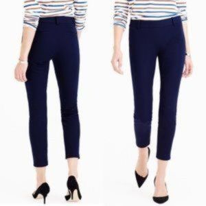 J. Crew Minnie Dress Pants, Navy, 4